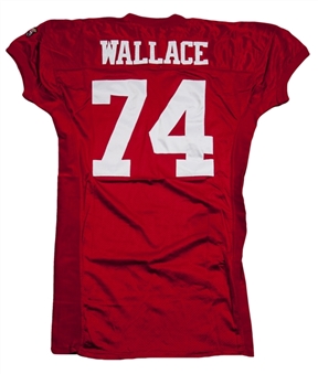 1995 Steve Wallace Game Used San Francisco 49ers Home Jersey (49ers LOA)